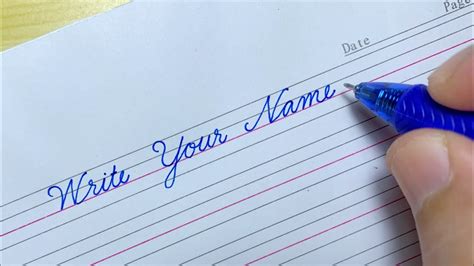 How to Sign Your Name in Cursive: A Detailed Exploration